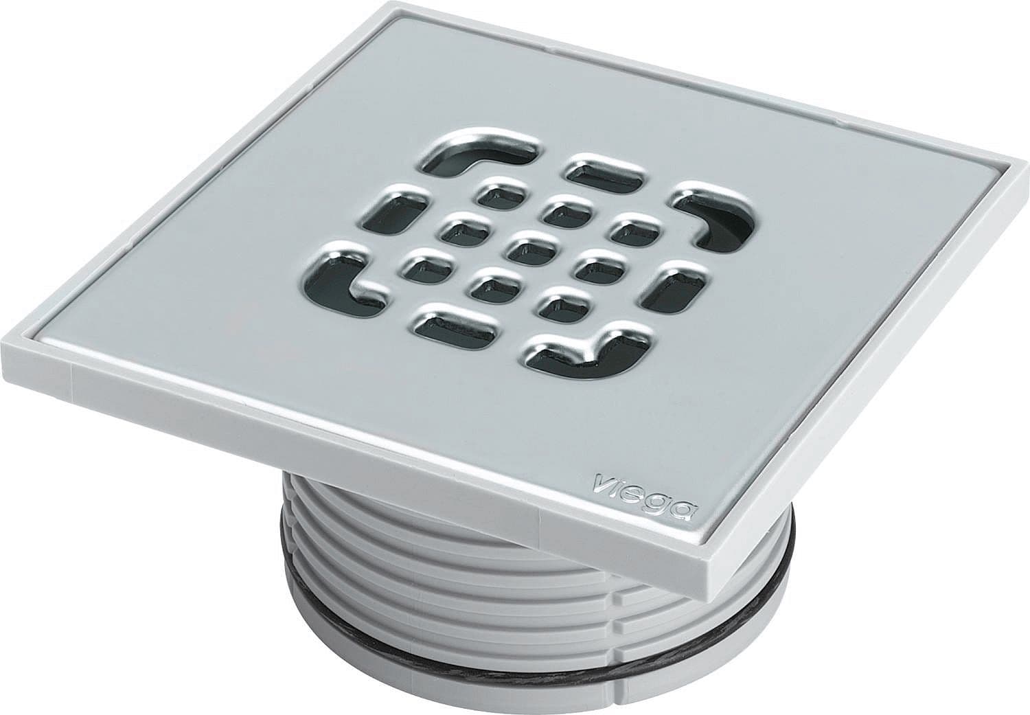 Rehausse + grille Viega 15X15 cm