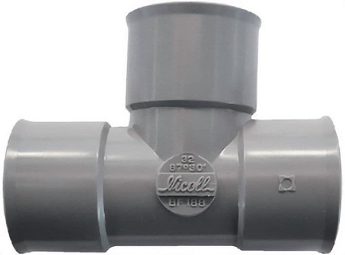 PVC T Nicoll FFF 90° 100MM