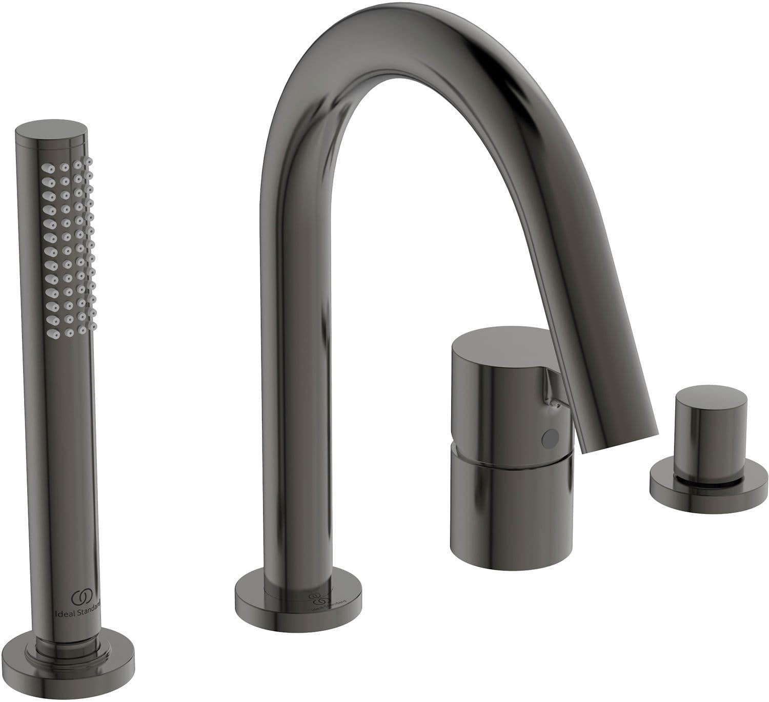 4GATS Mengkraan badrand joy Ideal standard brushed gun Metal