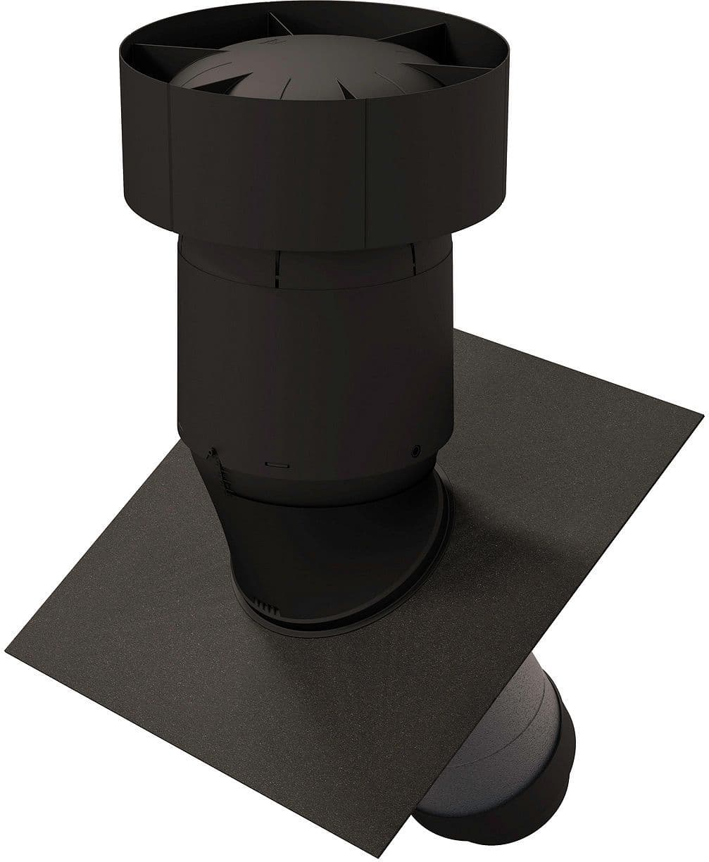 Passage de toit isole pour d-ventilation 160/150 toit incline Ventus ubbink