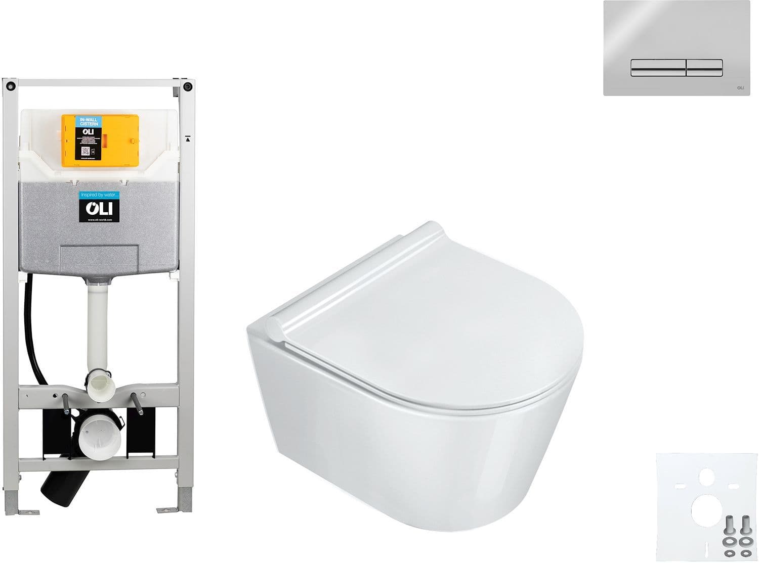 WALLFIX OLI HANGWC ZERO 46 CATALANO GLAM BLINKEND CHROOM
