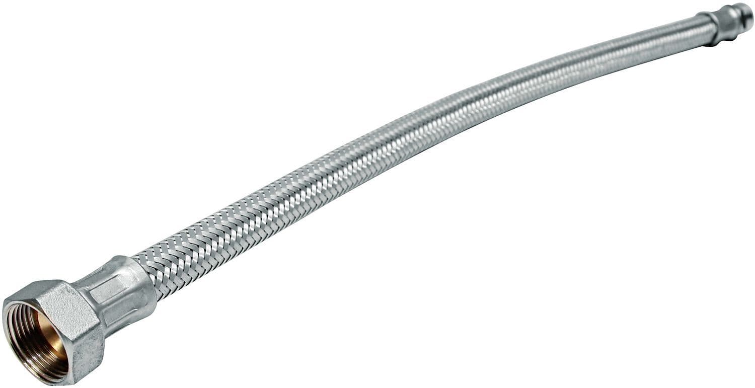 Inox flexibel 4/4"MF 60CM