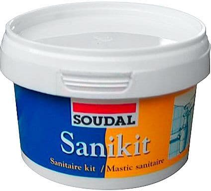 Mastic sanitaire sanikit Soudal pot 400G