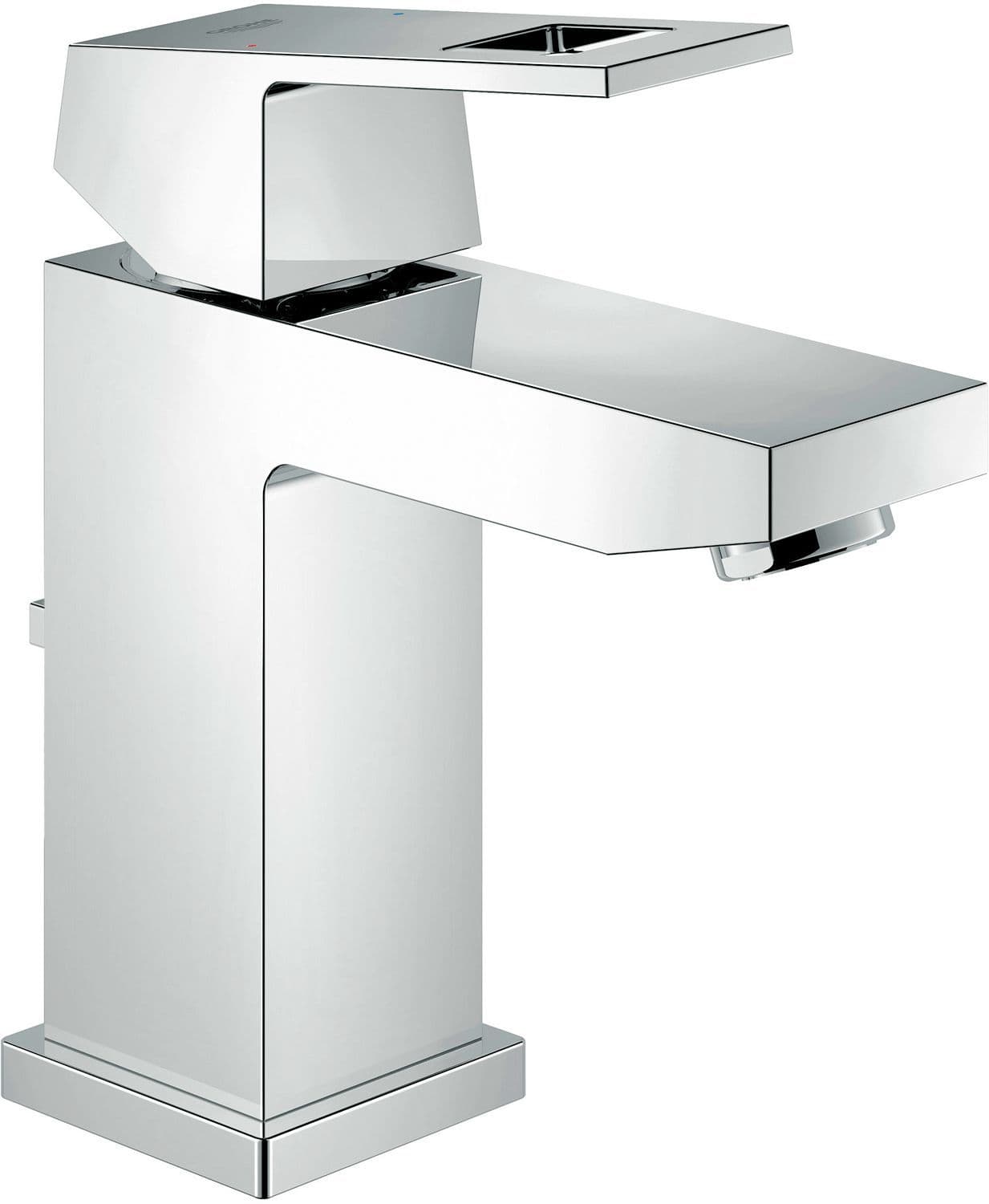 Mitigeur de lavabo Eurocube Grohe vidage automatique chrome