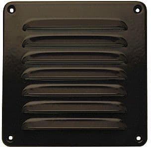 Grille d'aeration Alu brune B20-H20CM
