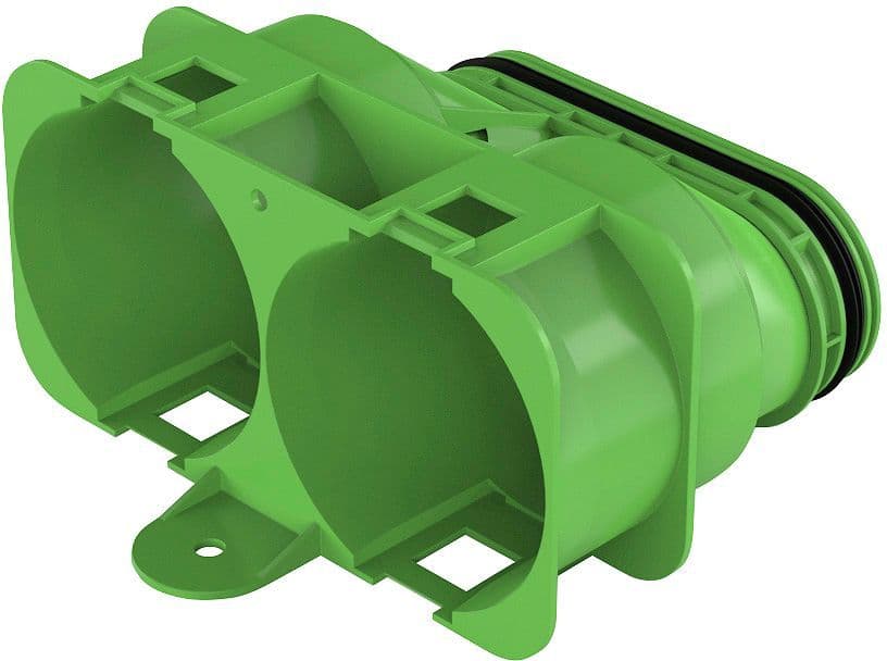 Manchon d'accouplement 2X90 oval DucoFlex