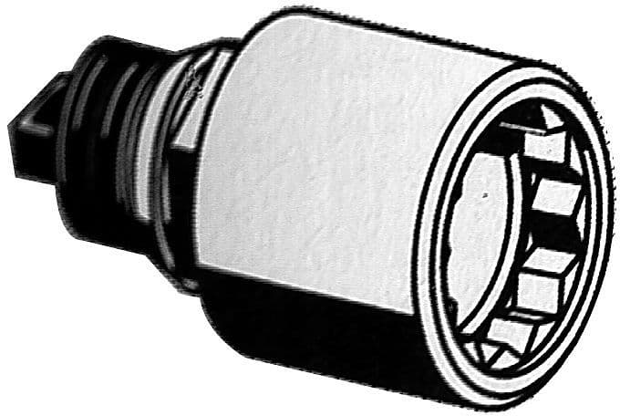 RALLONGE QUICK SCHELL 20MM CHROME