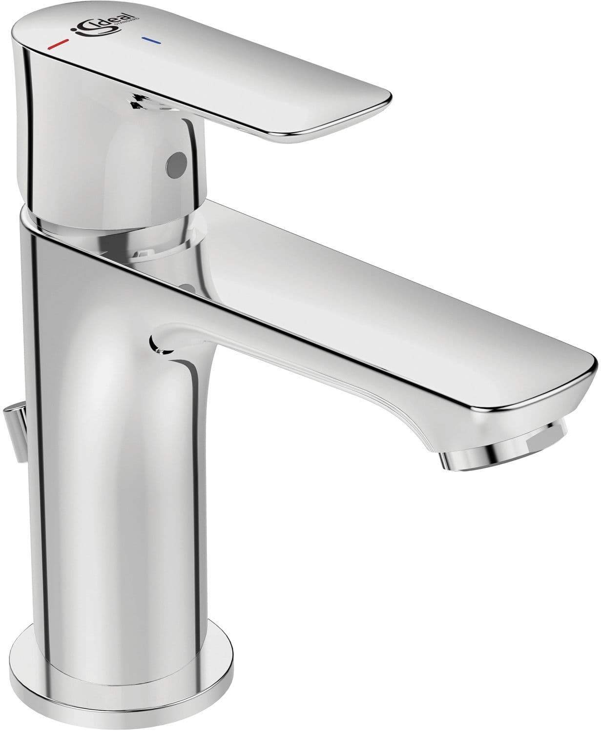 Mitigeur lavabo connect air is coldstart vidage automatique chrome