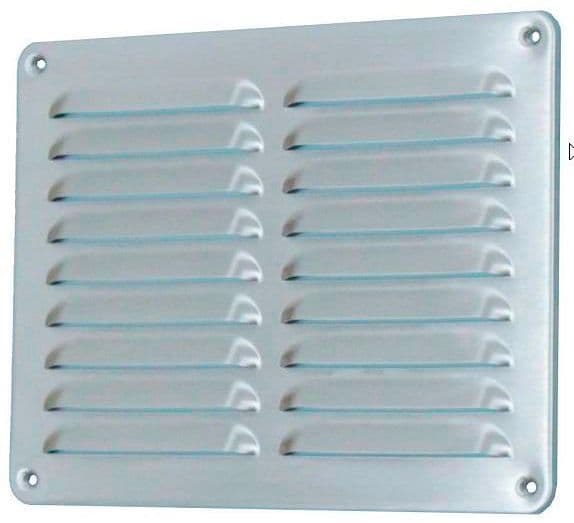 Vierkant rooster Inox 16X16