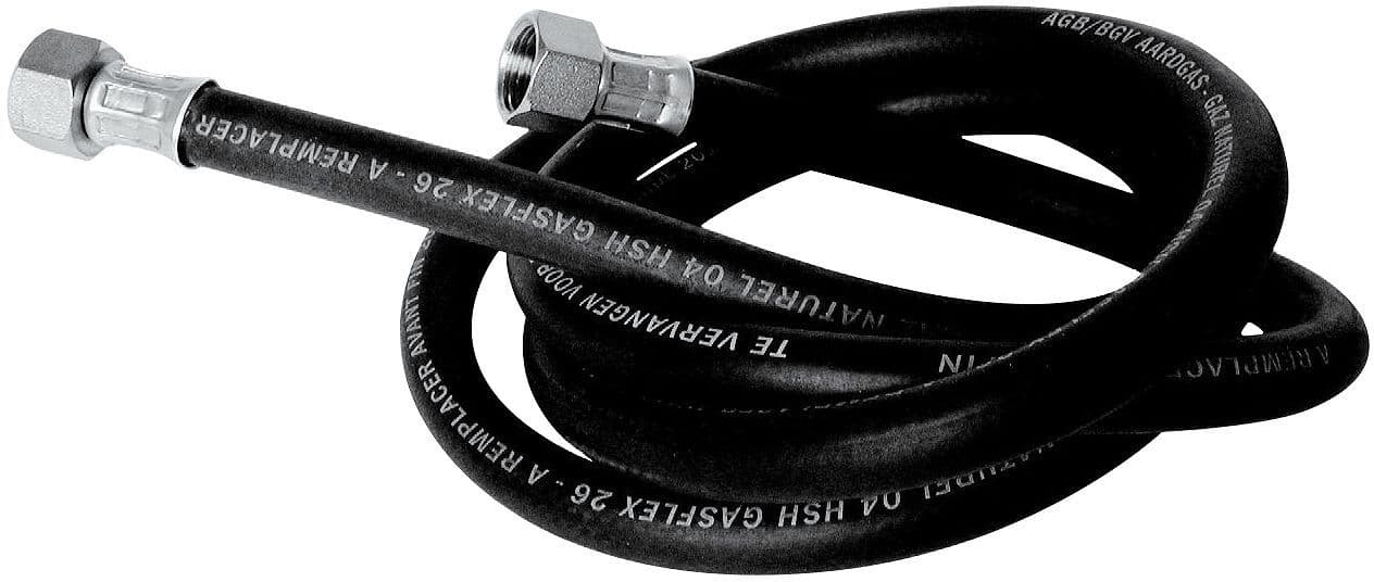 Tuyau gaz complet ff +ecrou 1/2"- 50CM