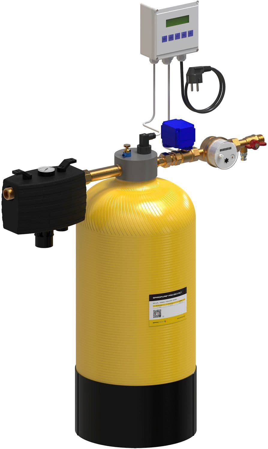 Vast CV vulsysteem+regelaar spiropure Pro 23,0GLT