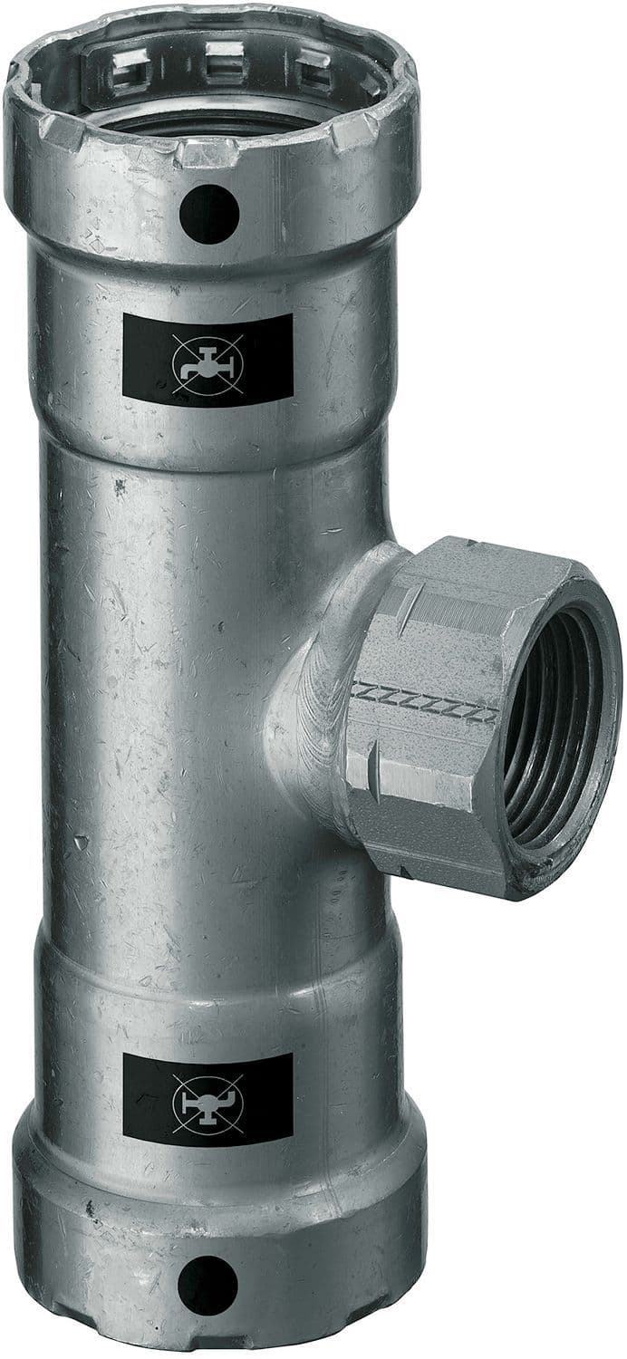 MEGAPRESS T AFTAKK. 1/2"-1/2"F-1/2" VIEGA