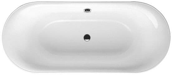 Bain quaryl cetus v&b + pieds 175-75CM blanc