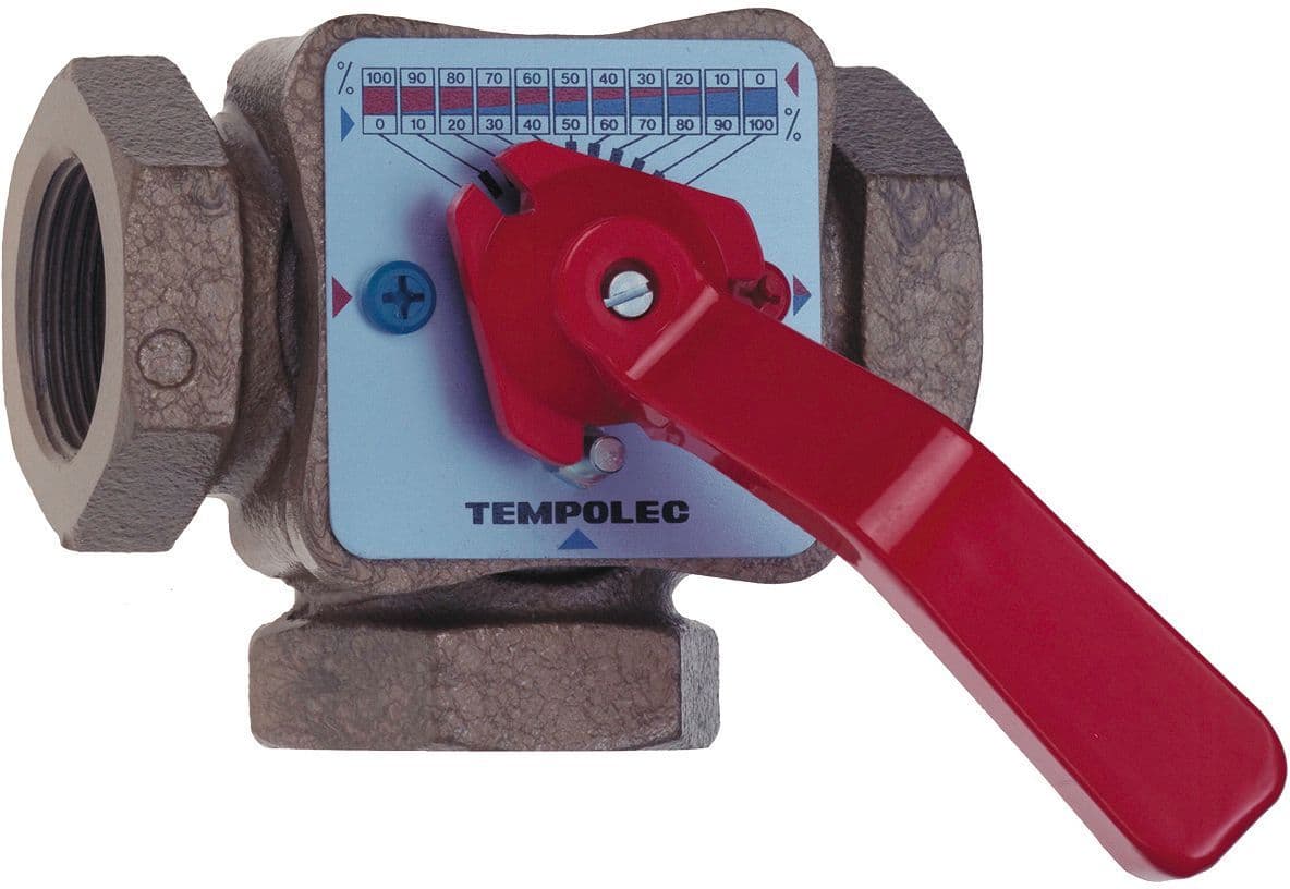 Vanne melangeuse 3 voies tempolec 3/4"