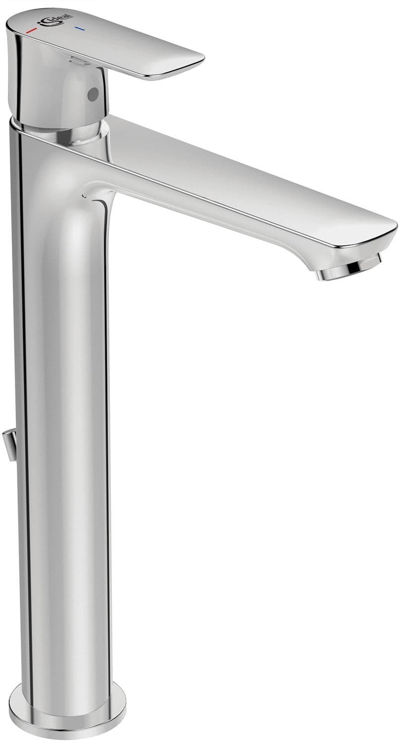 Mitigeur lavabo connect air is haut coldstart vidage automatique chrome