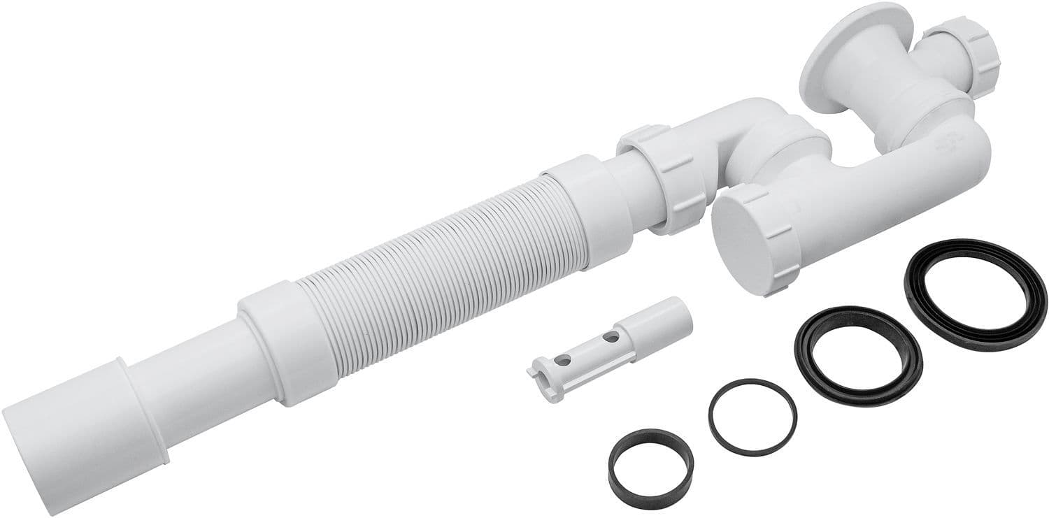 Siphon remplacer+ Set de finition pour pool/square/silk/soft clic-clac chrome