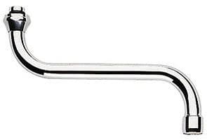 Getrokken bek onder S FG 3/4"F 200MM CHROOM