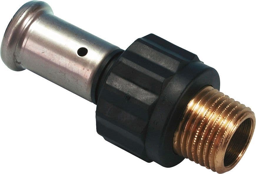 Raccord a sertir 40MM-5/4"M SYNTHETIQUE Henco