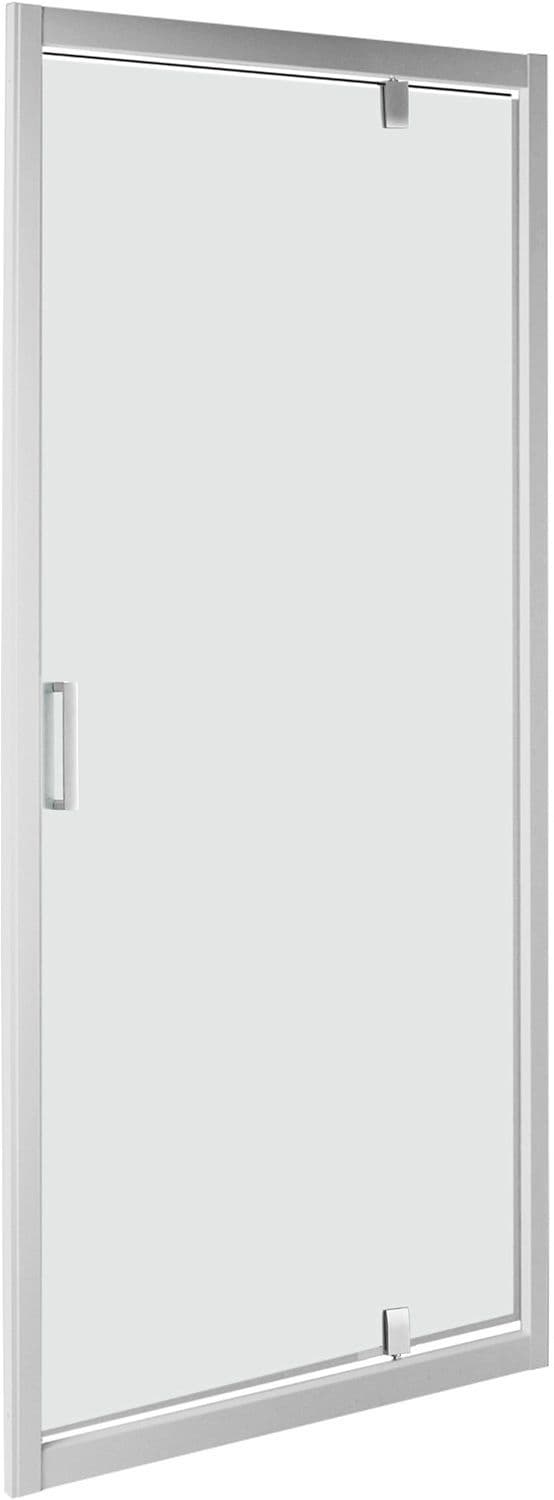 Porte pivotante Step 85-89 H190 aluminium-brosse