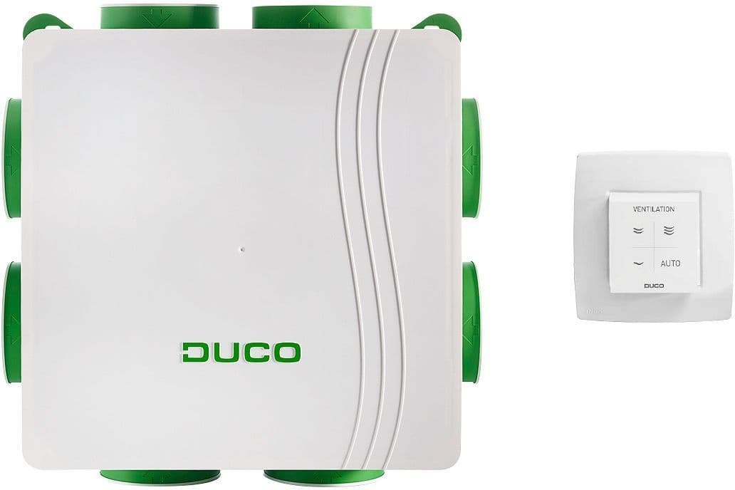 Ventilatie unit C DucoBox Focus all-in-one 3 zones wit/wit