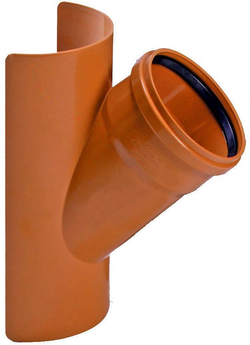 Zadelstuk Nicoll 45 gr 160-125MM