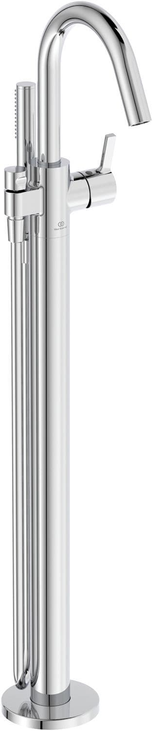 1GREEPSMENGKRAAN Bad vrijstaand joy Ideal standard ZONDER inbouwdeel brushed gun Metal