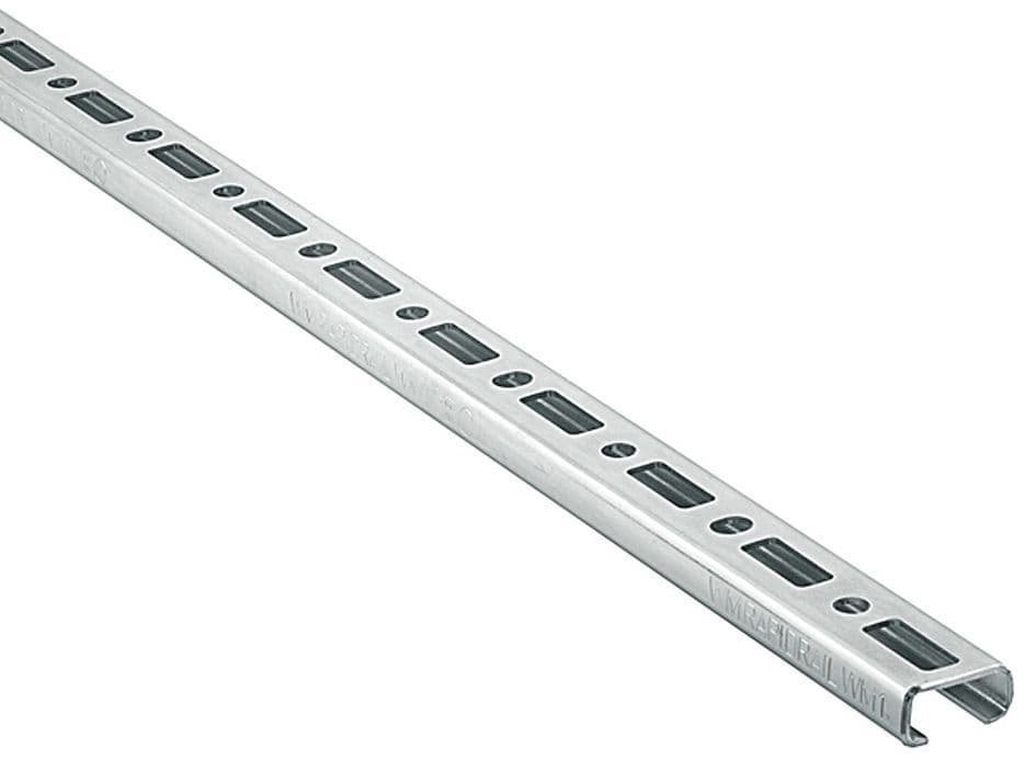 Galva montagerail lengte 2M PER lengte