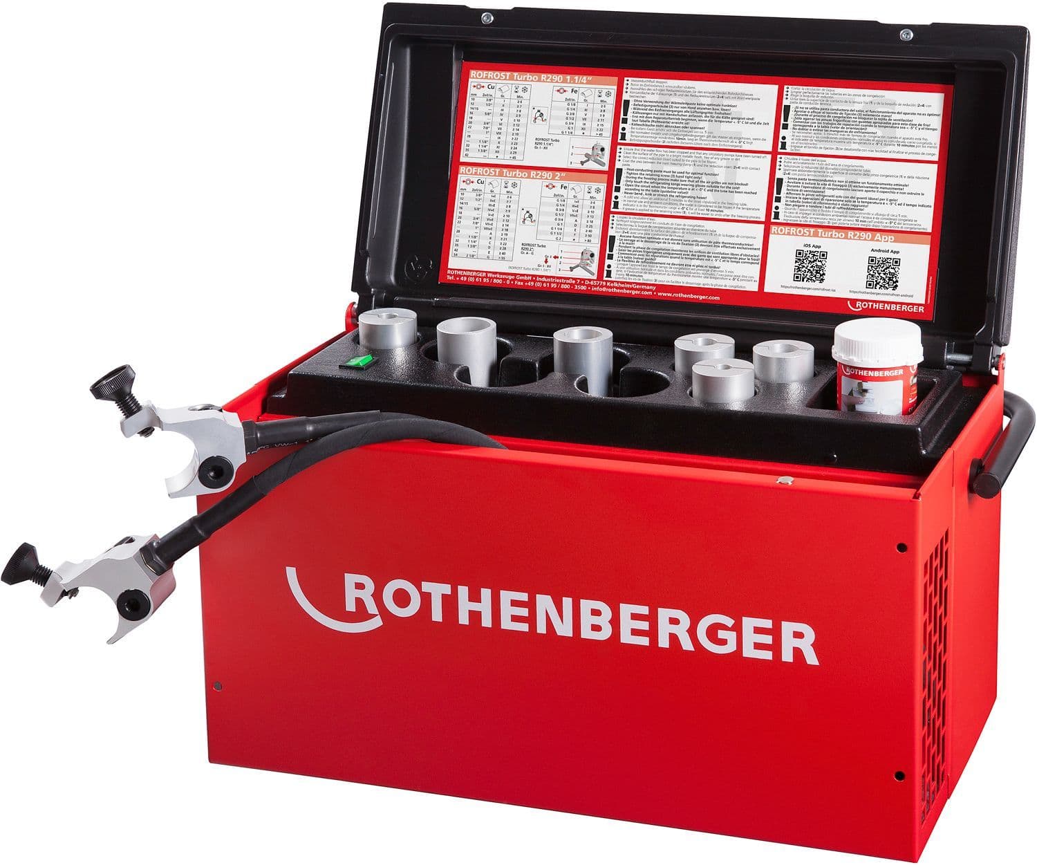 Rofrost turbo kit de congelation de canalisations Rothenberger 2"