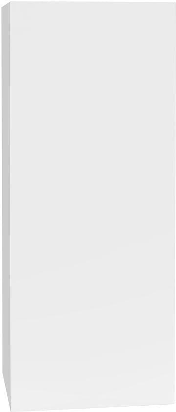 Demi Colonne COFFEE 1 porte droite 40 blanc mat DESCO-186106
