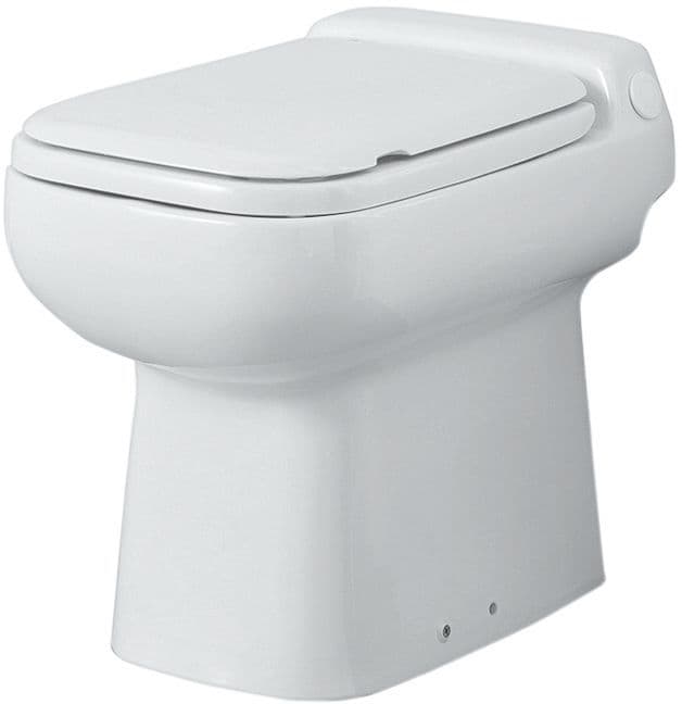 Toilet+zitting+vergruizer sanicompact Luxe Eco WIT