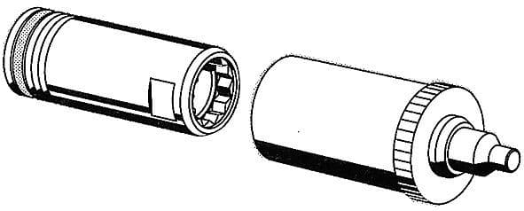 ADAPTER QUICK SCHELL 35MM CHROOM