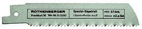 Rothenberger lame de scie rotiger 4" HSS la piece