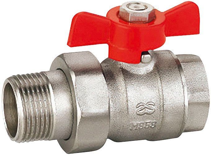 Robinet a bille raccord 2-PIECES 1/2" Mf