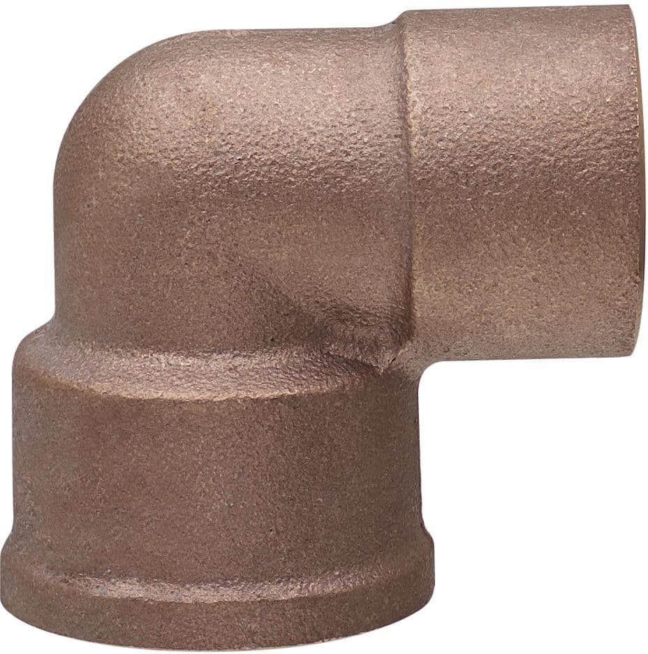 Coude a souder laiton 15MM 1/2"F