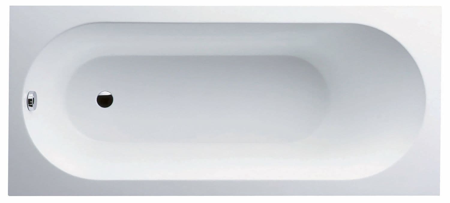Bad quaryl Oberon v&b +poten 180-80CM WIT