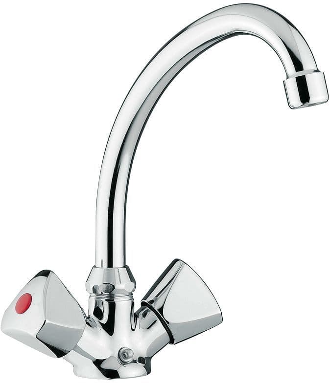 Melangeur de lavabo laguna chaine bec mobile chrome