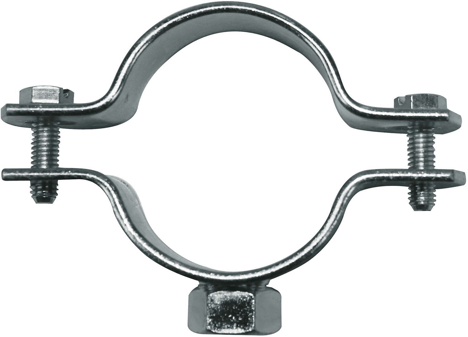 COLLIER GALVA PR.TUBE PE GEBERIT M10 160MM