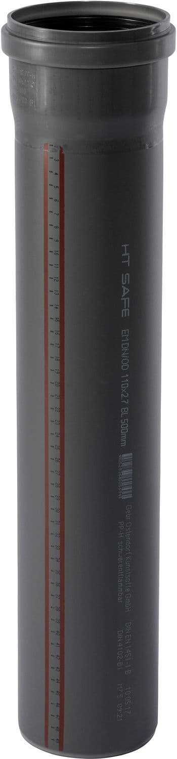 BUIS 110MM 0,5M gemoft PP HT-Safe Ostendorf