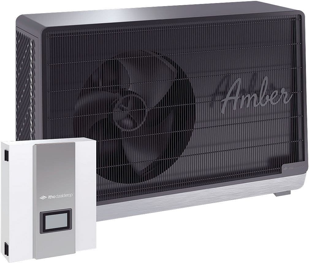 Pompe a chaleur cc air/eau amber split 9,5KW R290 Itho Daalderop