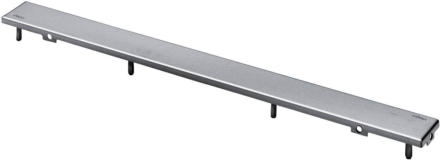 Rooster visign 75CM Inox geborsteld Viega