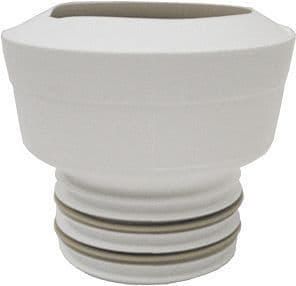 Universeel geribd potstuk 100MM 100-110 MKS2