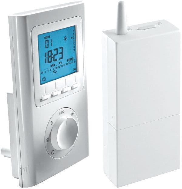Thermostat d'ambiance Lcd sans fil avec Minuterie hebdomadaire