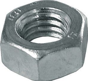Ecrou hexagonal ZINGUE M12 par Boite de 100PCE