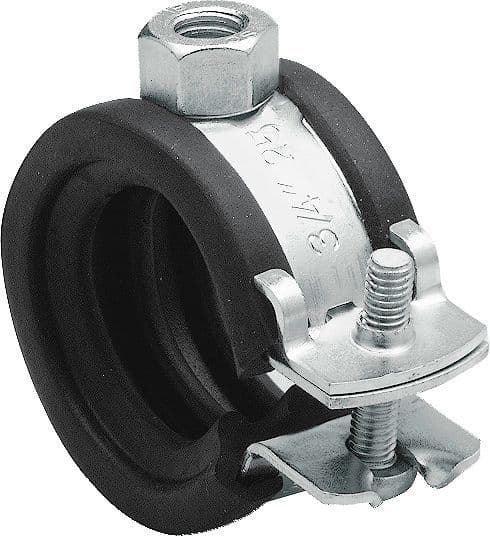 Beugel met isolatie voor metalen BUIS 26-28MM M8 3/4"