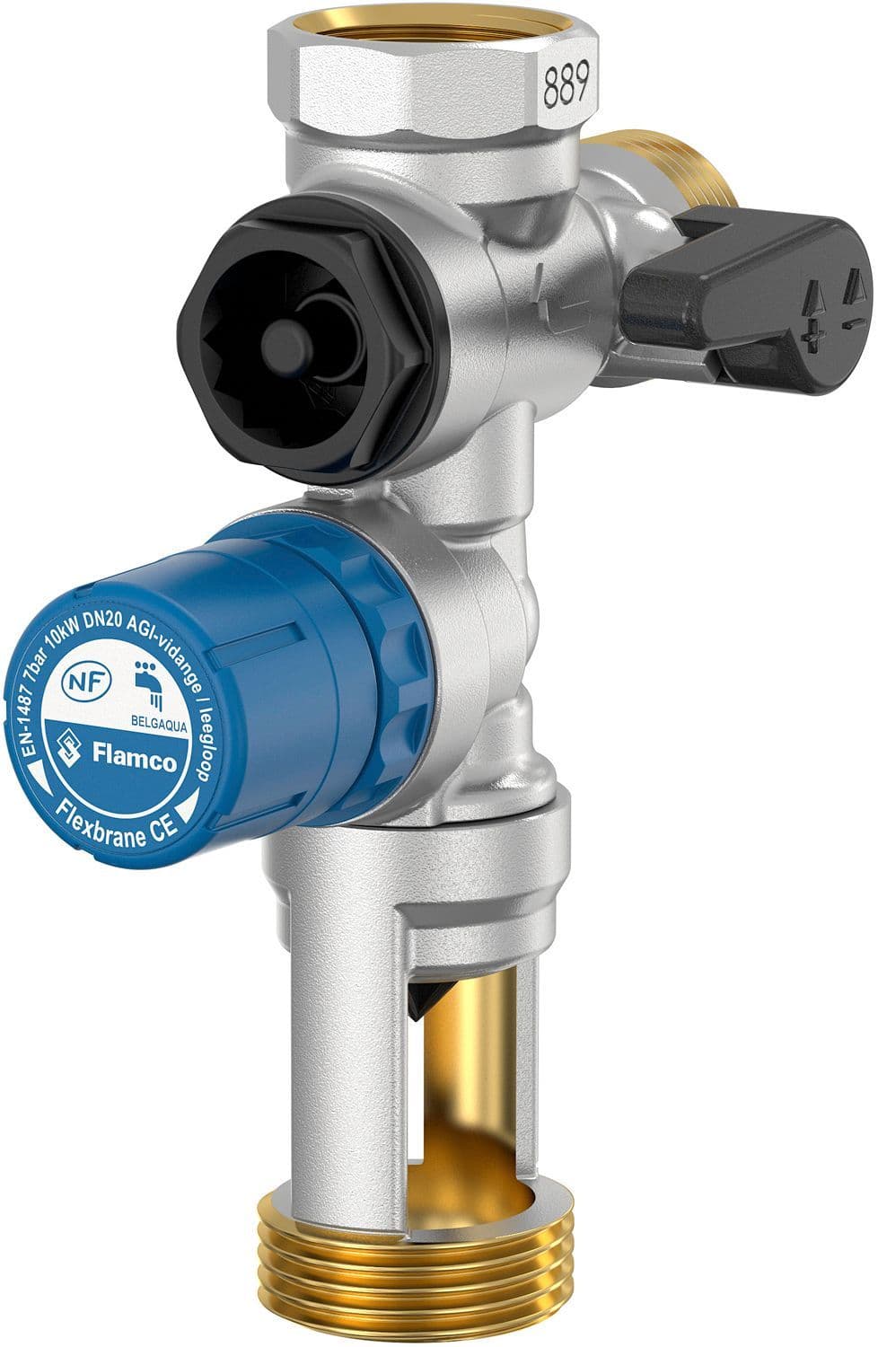 Groupe de securite ECS flexbrane Flamco 3/4"M