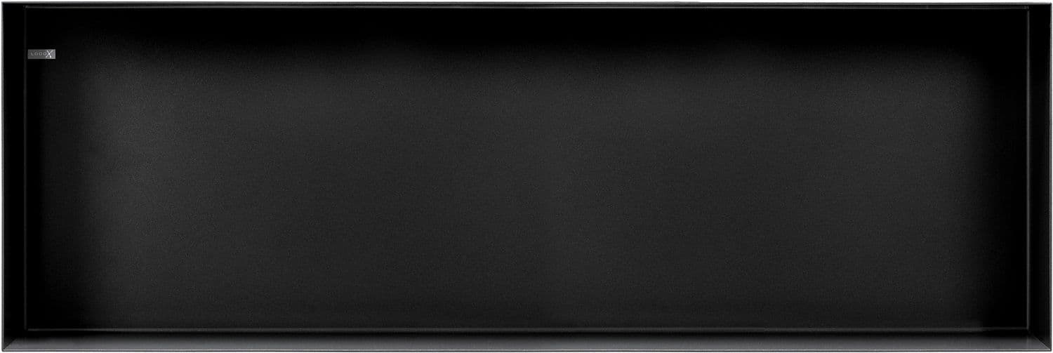 INBOUW COLOUR BOX LOOOX 30X90X10CM MAT ZWART