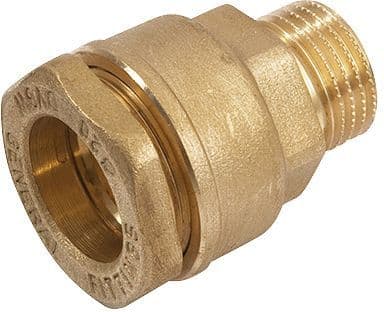 PUNTSTUK voor HDPE 20MM-1/2"M