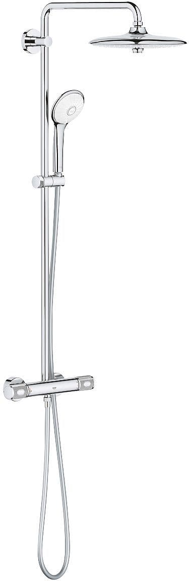 Douchezuil+thermostaat Euphoria 260 Grohe Eco CoolStart CHROOM 9,5L/MIN