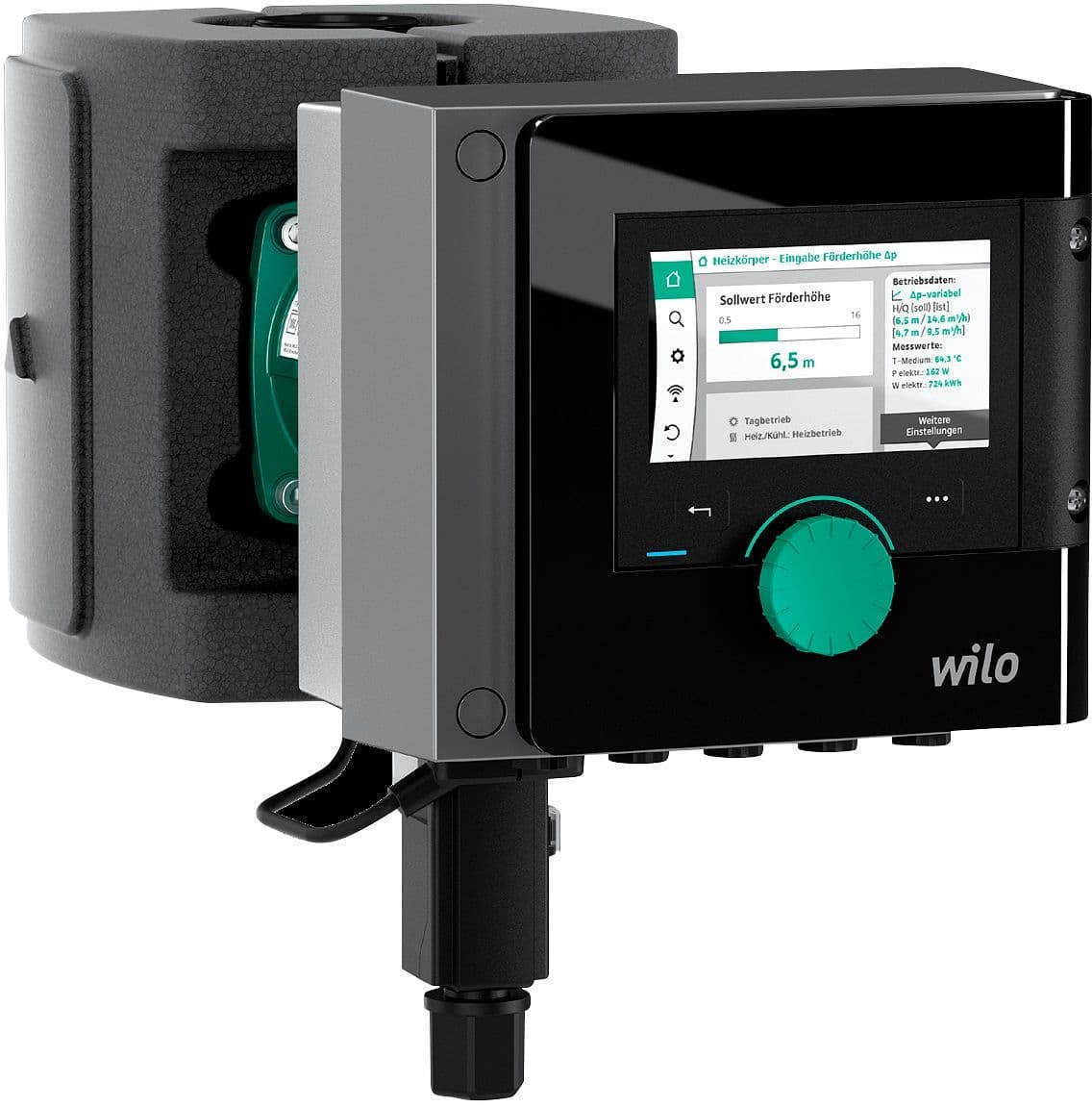 Circulateur cc stratos Maxo Wilo DN30/0,5-8 PN10 L180 230V sans sonde temperature