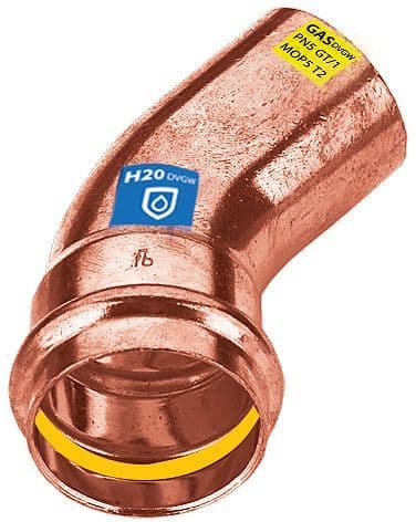 Coude 45° Mf 22MM frabopress securfrabo combi